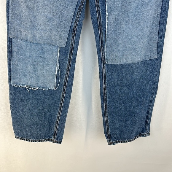 BDG Urban Outfitters Patchwork High Waisted Cowboy Jeans, 31 - Picture 4 of 11